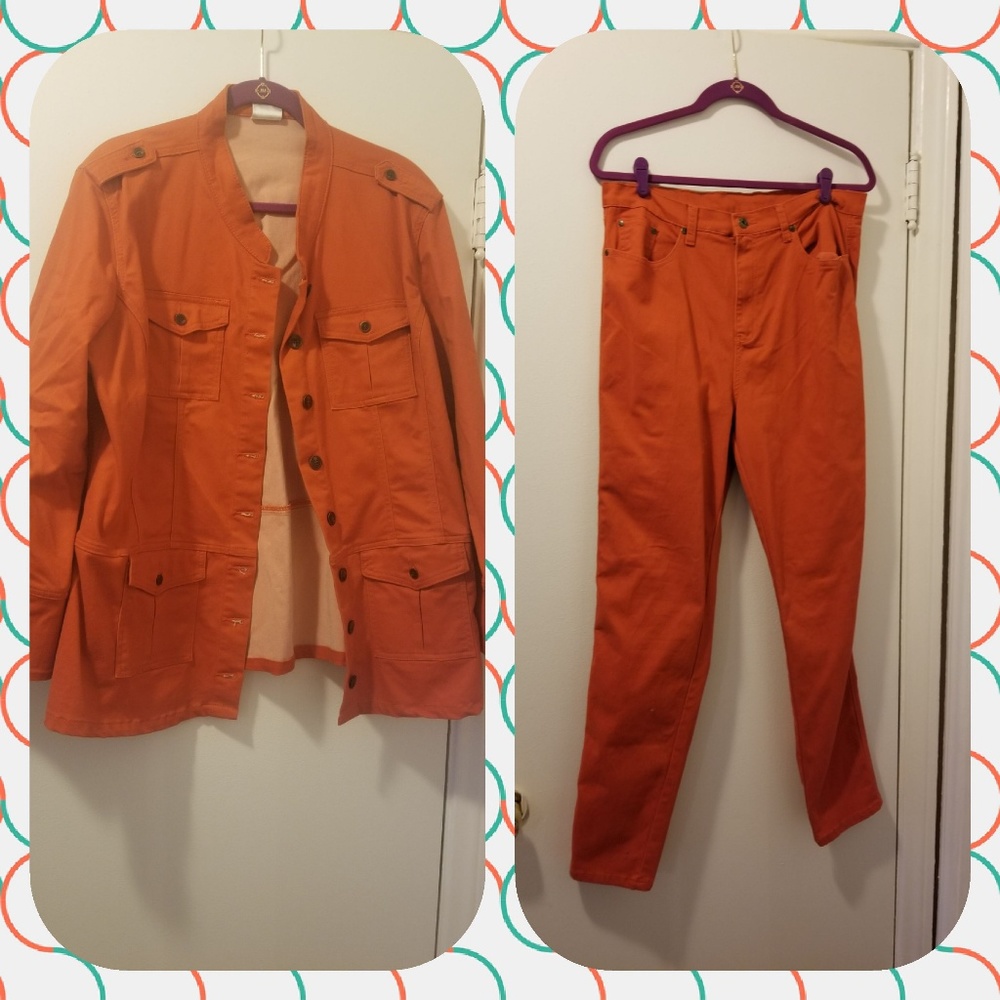Jacket & pants outfit